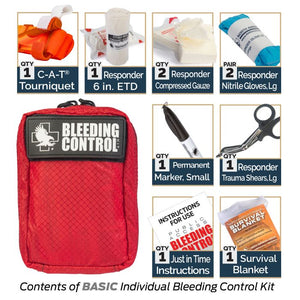 PUBLIC ACCESS BLEEDING CONTROL KITS BY NORTH AMERICAN RESCUE